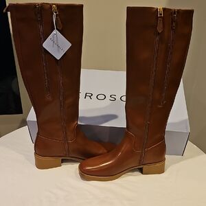 AEROSOLES Women's Brown Over the Knee Boots